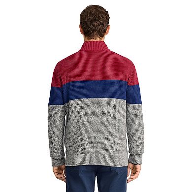 Men's IZOD Textured Color Block Sweater