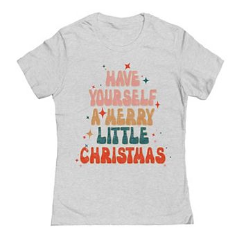 Juniors' Have Yourself Christmas Graphic Tee