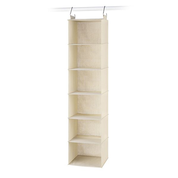 Sonoma Goods For Life® 6-Shelf Hanging Closet Organizer - Linen