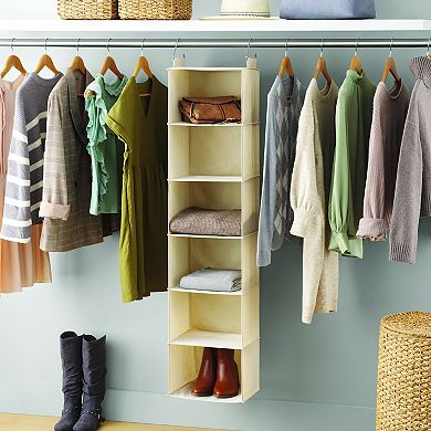 Sonoma Goods For Life® 6-Shelf Hanging Closet Organizer
