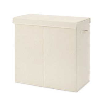 Sonoma Goods For Life® Lidded Collapsible Double Laundry Hamper