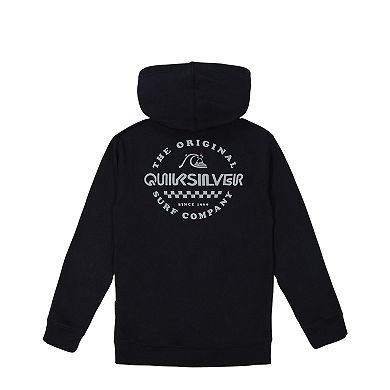 Boys Quiksilver Over The Boys 8-20 Quiksilver Over The Wave Fleece Zip-Up HoodieFleece Zip-Up Hoodie