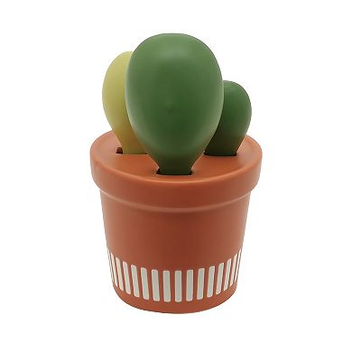 The Big One® Cactus Measuring Spoons in Pot