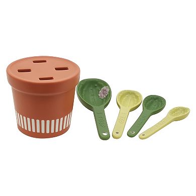 The Big One® Cactus Measuring Spoons in Pot