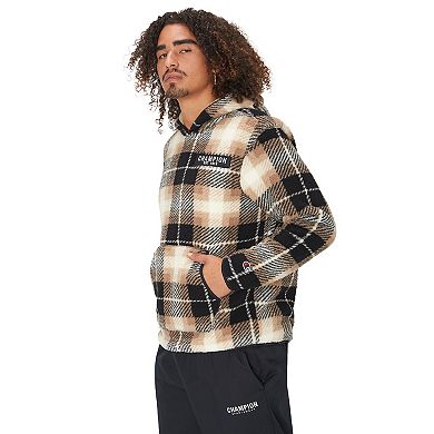 Men's Champion® Shearling Hooded Sweatshirt