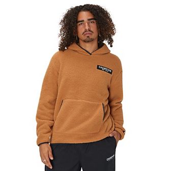 Men's Champion® Shearling Hooded Sweatshirt