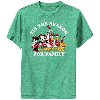 Boys Mickey Mouse And Friends Season For Family Performance Graphic Tee