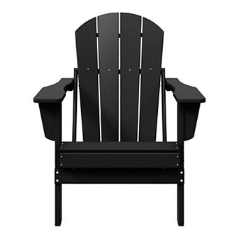 HDPE Outdoor Patio Folding Poly Adirondack Chair