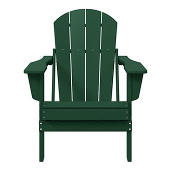 HDPE Outdoor Patio Folding Poly Adirondack Chair