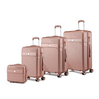 Mkf Collection Mykonos Best Luggage Set 4 pc By Mia K