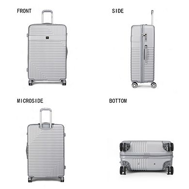 Mkf Collection Mykonos Luggage Set Extra Large And Large By Mia K- 2 Pcs