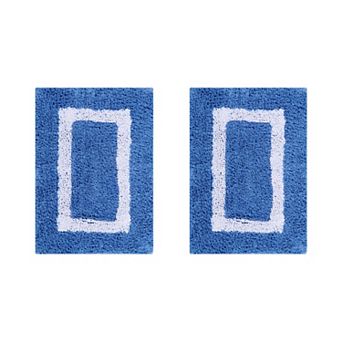 Better Trends Hotel Collection 2 pc Border Bath Rug Set