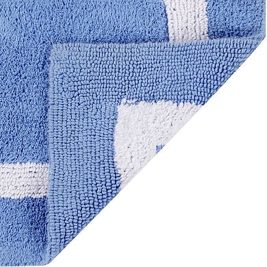 Better Trends Hotel Collection 2-Piece Border Rectangular Bath Rug Set