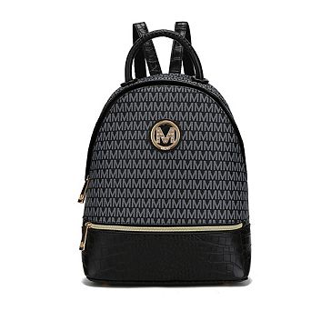 Mkf Collection Denice Signature Women's Backpack By Mia K