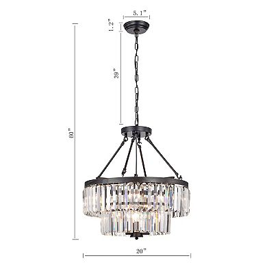 Greenville Signature 9-Light Chandelier for Dining/Living Room, Bedroom, Office, Foyer