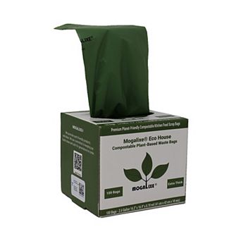 Mogalixe Compostable 2.6 Gal Trash Bags Count 100