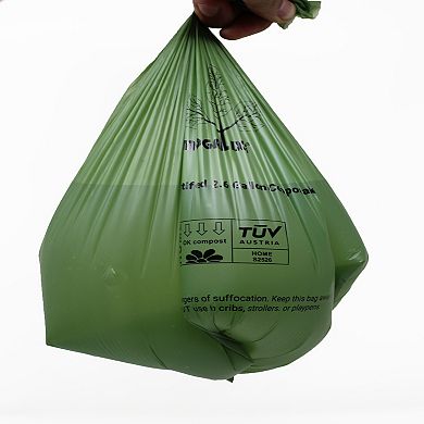 Mogalixe Compostable 2.6 Gal Trash Bags Count 100