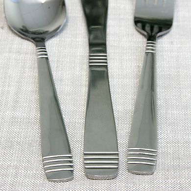 Gibson Home Palmore Plus 55 Piece Flatware Set