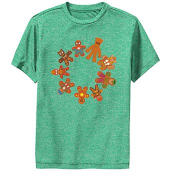 Boys Avengers Cookie Circle Performance Graphic Tee
