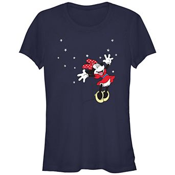 Disney's Minnie Mouse Juniors' Excited Under The Stars Graphic Tee