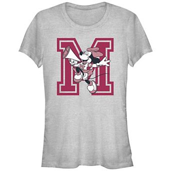 Disney's Minnie Mouse Juniors' Cheerleading Graphic Tee