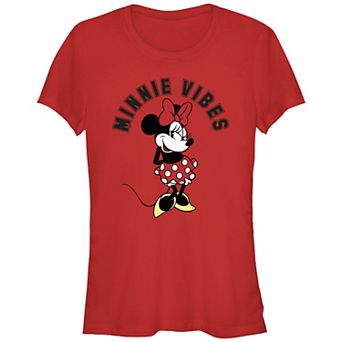 Disney's Minnie Mouse Juniors' Vibes Graphic Tee