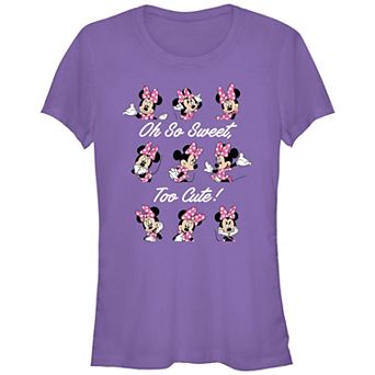 Disney's Minnie Mouse Juniors' So Sweet, Too Cute Graphic Tee