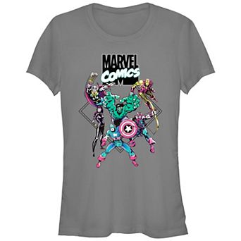 Juniors' Marvel Comics Avengers Graphic Tee
