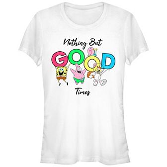 Juniors' Nickelodeon SpongeBob SquarePants Nothing But Good Times Graphic Tee