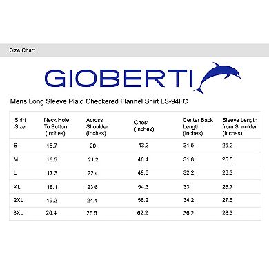 Gioberti Men's 100% Cotton Brushed Flannel Plaid Checkered Shirt with Corduroy Contrast