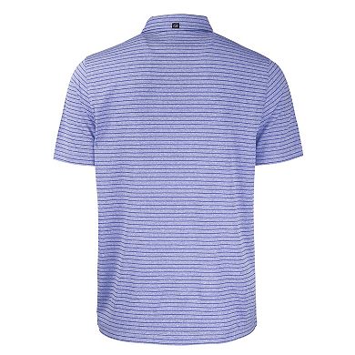 Cutter & Buck Forge Eco Heather Stripe Stretch Recycled Mens Big & Tall Polo