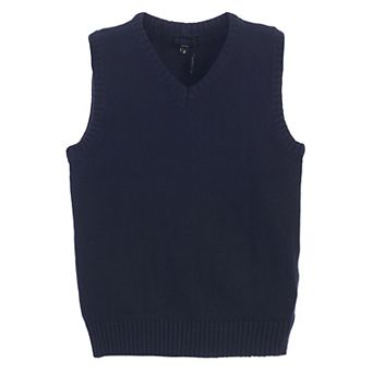 Gioberti Kid's V-neck 100% Cotton Knitted Pullover Sweater Vest