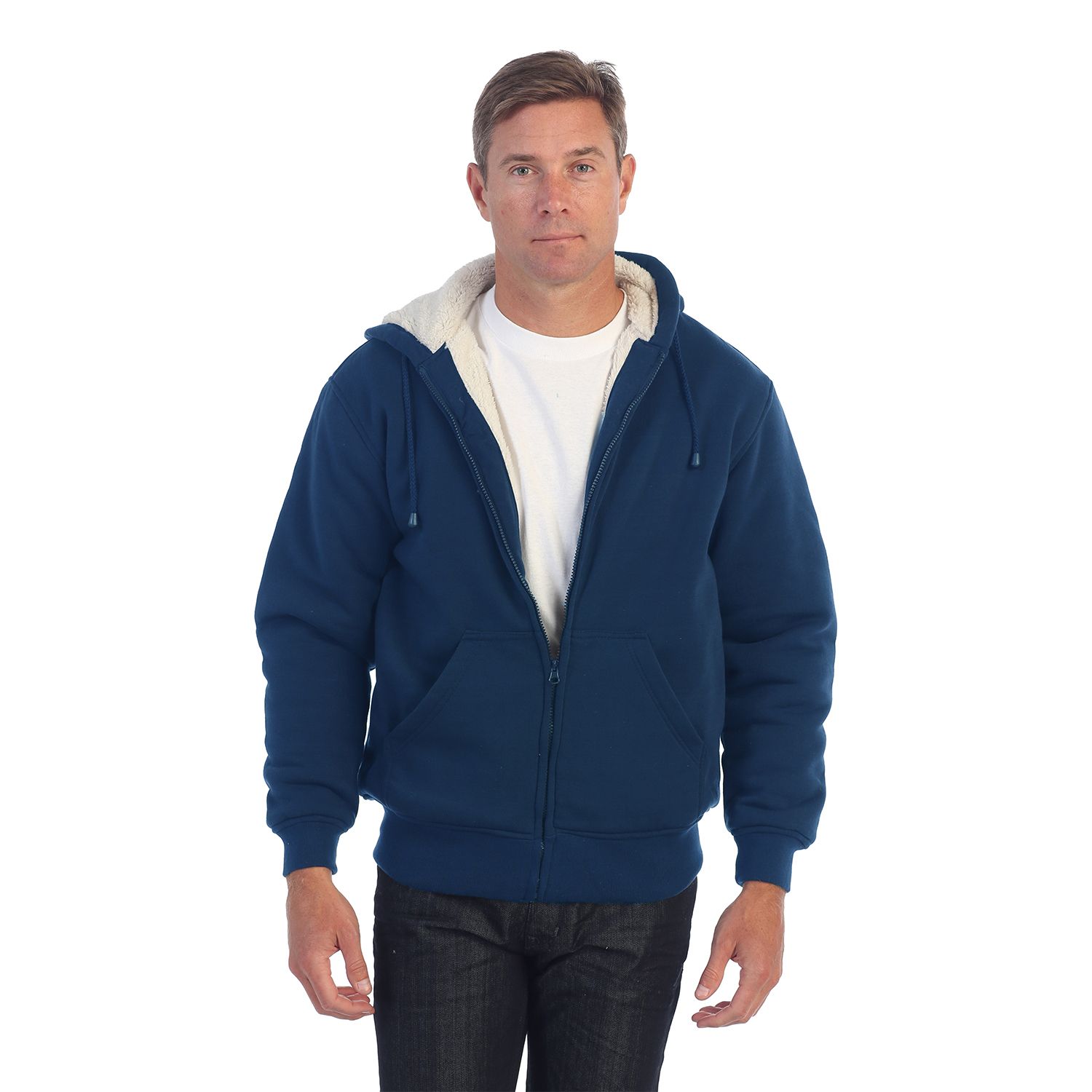 Winter Sweaters For Men Men's Ultra-Warm Sherpa Lined Fleece