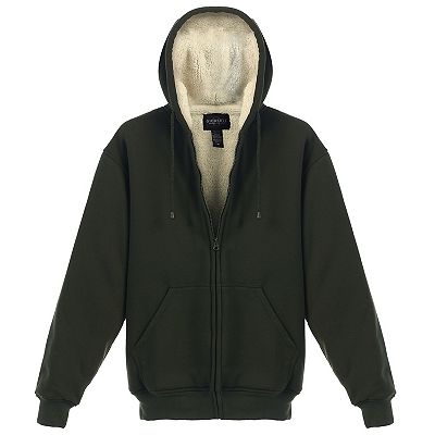 Hoodie sherpa jacket best sale