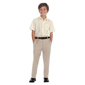 Gioberti Kid's Flat Front Dress Pants