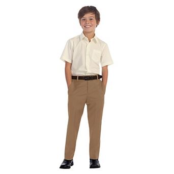 Gioberti Kid's Flat Front Dress Pants