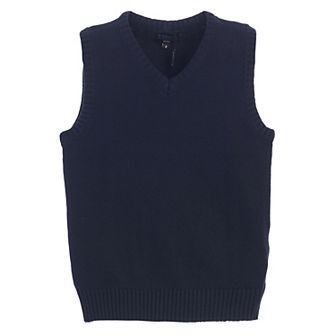 Gioberti Boy's V-Neck 100% Cotton Knitted Pullover Sweater Vest