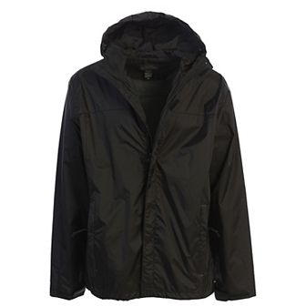 Gioberti Men's Waterproof Rain Jacket With Mesh Lining and Carrying Bag