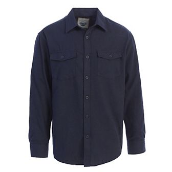 Gioberti Men's Plaid Checkered 100% Cotton Brushed Flannel Shirt