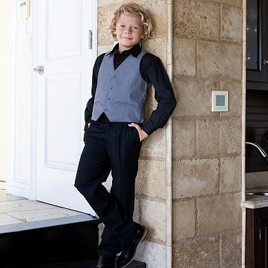Gioberti Kid's 2 Piece Formal Vest And Pants Set