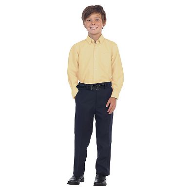 Gioberti Boy's Oxford Long Sleeve Dress Shirt