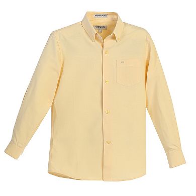 Gioberti Boys Oxford Long Sleeve Dress Shirt