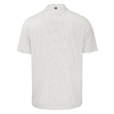Cutter & Buck Pike Eco Symmetry Print Stretch Recycled Mens Polo