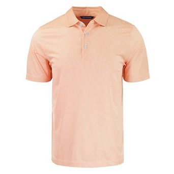 Cutter & Buck Pike Eco Symmetry Print Stretch Recycled Mens Polo