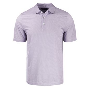 Cutter & Buck Pike Eco Symmetry Print Stretch Recycled Mens Polo