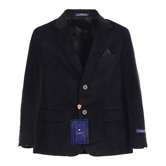 Gioberti Boy's Formal Velvet Blazer