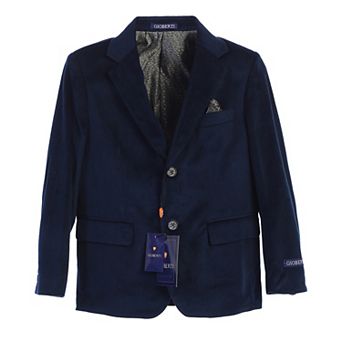 Gioberti Boy's Formal Velvet Blazer