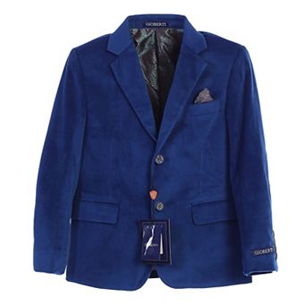 Gioberti Boy's Formal Velvet Blazer