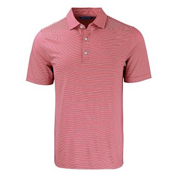 Cutter & Buck Forge Eco Double Stripe Stretch Recycled Mens Big &Tall Polo