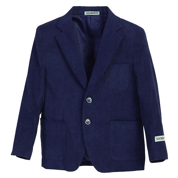 Gioberti Boys Corduroy Blazer Jacket